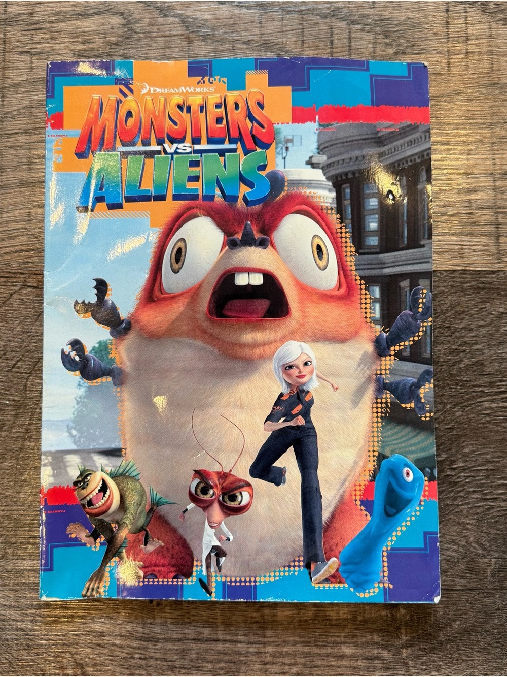 Dreamworks Monsters Vs. Aliens Kids Coloring Book Kappa Books 2009
